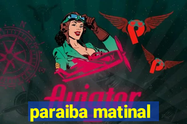 paraiba matinal